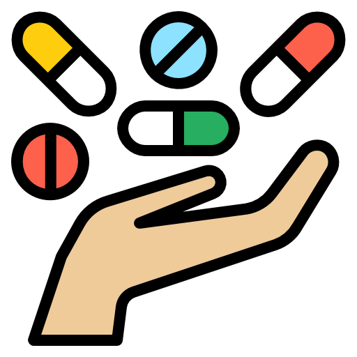 Helping hands illustration